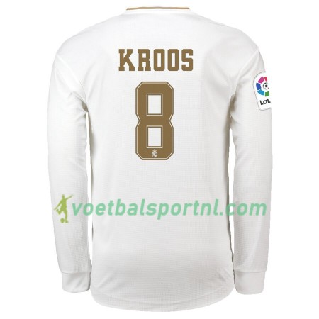 Real Madrid Toni Kroos 8 Thuis Shirt 2019-20 L/S